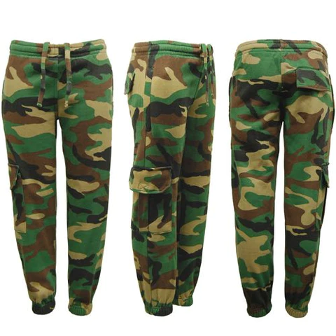 Kids Woodland Camo Joggers by Game Kids Woodland Camo Joggers by Game